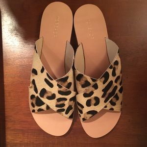Brand New Leopard Slides